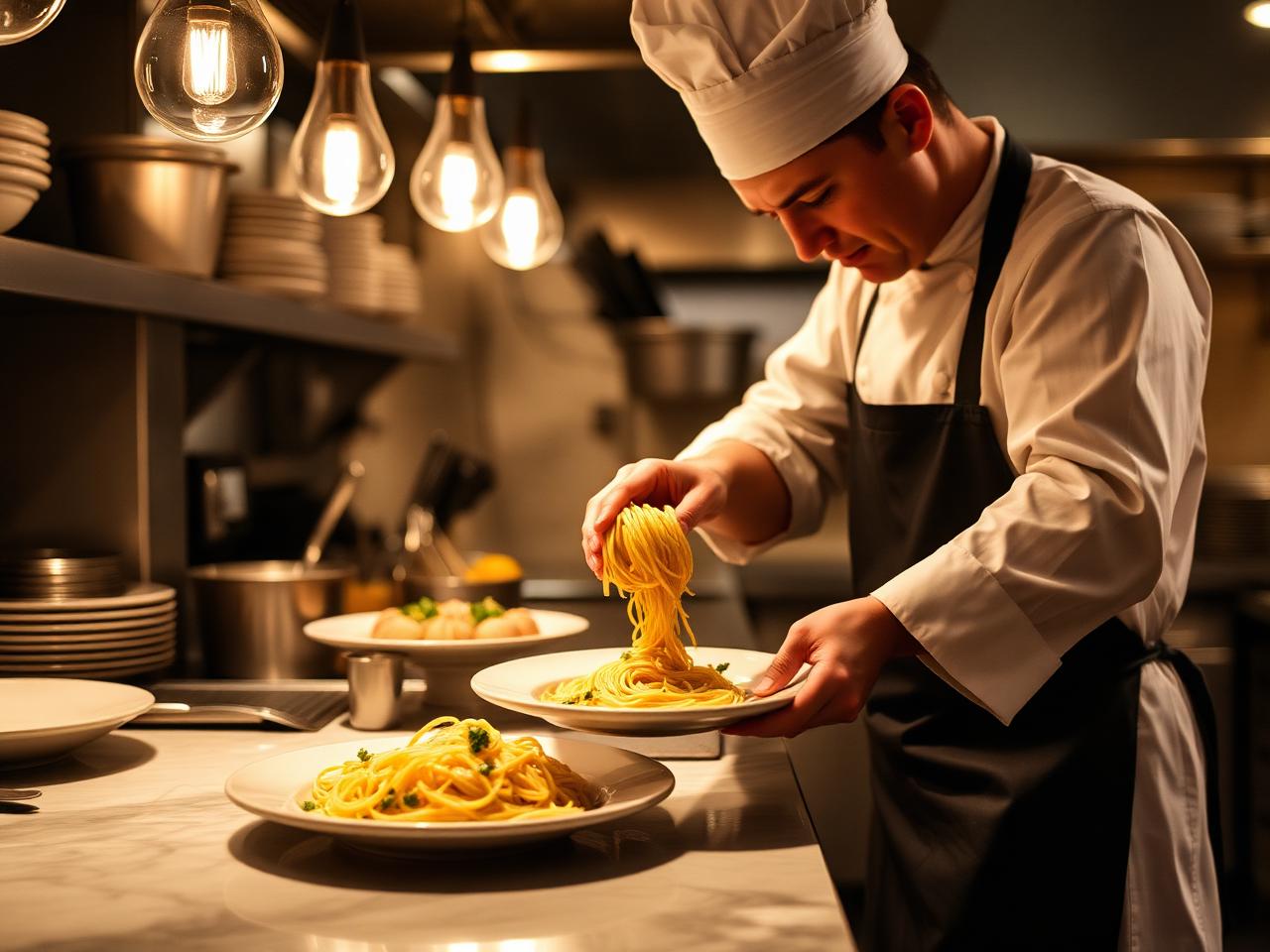 Chef in cucina
